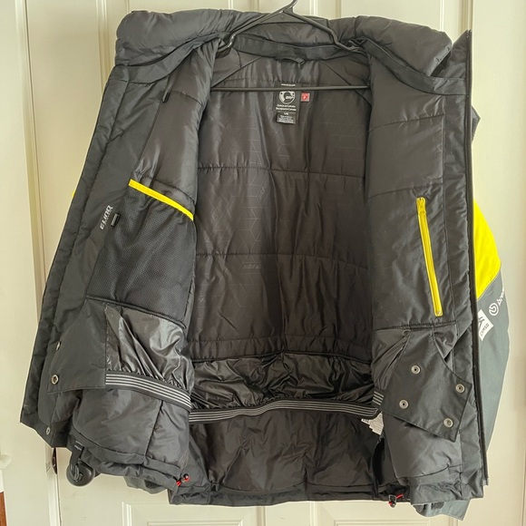 SKI DOO men Jacket & Pants Set - Yellow and Black - Picture 10 of 16